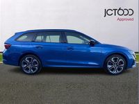 Used Skoda Octavia vRS 241 HP (177 kW) 2022 Blue Estate