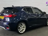 Used Lexus CT200h 136 HP (100 kW) 2018 Blue