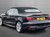 used Audi A3 Cabriolet (2017/67)S Line 2.0 TFSI 190PS S Tronic auto (05/16 on) 2d