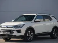 Used SsangYong Korando 136 HP (100 kW) 2021 White SUV