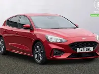 Used Ford Focus ST-Line 125 HP (91 kW) 2021 Red Hatchback