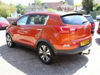 Used Kia Sportage 2012 Orange SUV