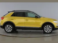 Used VW T-Roc Design 150 HP (110 kW) 2019 Yellow SUV