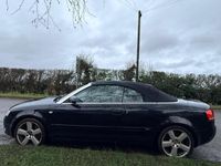 Used Audi A4 Cabriolet S-Line 2007 Black Cabriolet