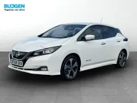 Used Nissan Leaf Tekna 110 kW (150 HP) 2020 White Hatchback