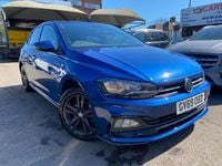 Used VW Polo R-line 2019 Blue Hatchback