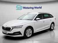 Used Skoda Octavia SE Technology 110 HP (80 kW) 2022 White Estate