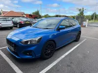 Used Ford Focus ST-Line 125 HP (91 kW) 2019 Blue Hatchback