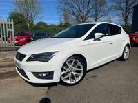 Used Seat Leon FR 2015 White Hatchback