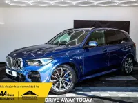 Used BMW X5 M Sport 394 HP (289 kW) 2021 Blue SUV