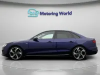 Used Audi A4 Black Edition 150 HP (110 kW) 2022 Blue Sedan