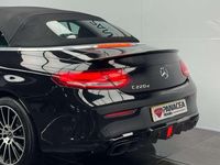 Used Mercedes C220 AMG line 170 HP (125 kW) 2018 Black Cabriolet