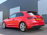 Used Audi A3 S-Line 125 HP (91 kW) 2015 Red Hatchback