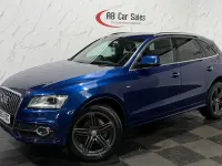 Used Audi Q5 S-line plus 190 HP (139 kW) 2015 Blue SUV
