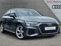 Used Audi A3 S-Line 108 HP (79 kW) 2023 Grey Sedan