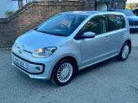 Used VW up! high up! 60 HP (44 kW) 2013 Silver Hatchback