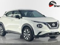 Used Nissan Juke Acenta 114 HP (83 kW) 2022 White SUV