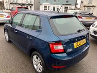 Used Skoda Fabia SE 2021 Blue Hatchback