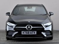 Used Mercedes A180 AMG line 116 HP (85 kW) 2018 Black Hatchback