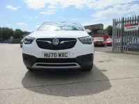 Used Vauxhall Crossland X Business Edition 130 HP (95 kW) 2020 White SUV