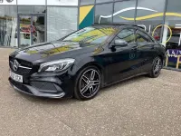 Used Mercedes CLA220 AMG line 177 HP (130 kW) 2018 Black Sedan