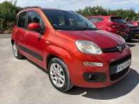 Used Fiat Panda Lounge 85 HP (62 kW) 2012 Red Hatchback