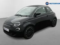 Used Fiat 500e La Prima 86 kW (118 HP) 2022 Black Cabriolet