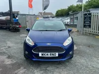 Used Ford Fiesta Zetec 2014 Blue Hatchback