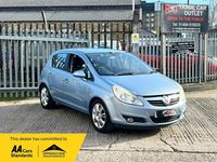 Used Vauxhall Corsa Design Edition 2007 Blue Hatchback