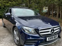Used Mercedes E300 AMG Line Premium Plus 2019 Blue Sedan