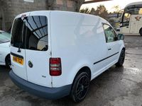 Used VW Caddy 102 HP (75 kW) 2011 White MPV