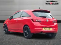 Used Vauxhall Corsa Edition 100 HP (73 kW) 2015 Red Hatchback