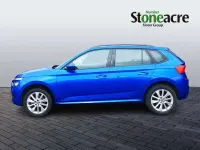 Usado Skoda Kamiq SE 110 HP (80 kW) 2022 Azul SUV