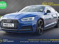 Used Audi A5 Sportback Black Edition 190 HP (139 kW) 2019 Blue Hatchback
