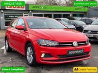 Used VW Polo SE 65 HP (47 kW) 2019 Red Hatchback