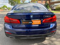 Used BMW 520 M Sport 2020 Blue Sedan