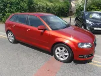 Used Audi A3 Sportback Design 160 HP (117 kW) 2012 Red Hatchback