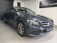 Usado Mercedes C200 136 HP (100 kW) 2016 Cinzento Sedan