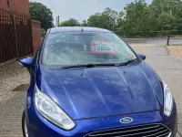 Used Ford Fiesta Zetec 2017 Blue Hatchback