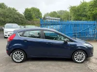 Used Ford Fiesta Zetec 96 HP (70 kW) 2010 Blue Hatchback
