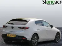 Used Mazda 3 Exclusive-Line 140 HP (102 kW) 2025 White Hatchback