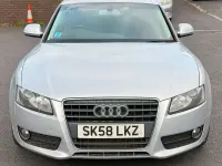 Used Audi A5 Sport 160 HP (117 kW) 2008 Silver Coupe