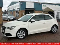 Used Audi A1 Design 105 HP (77 kW) 2012 White Hatchback
