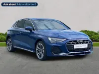 Used Audi A3 Sportback e-tron S-Line 2026 Blue Hatchback