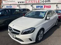 Used Mercedes A200 Premium 2015 White Hatchback
