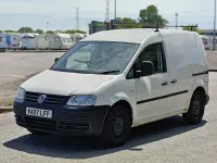 Used VW Caddy 104 HP (76 kW) 2007 White MPV