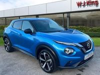 Used Nissan Juke Tekna 114 HP (83 kW) 2020 Blue SUV