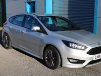 Begagnad Ford Focus ST-Line X 140 HK (102 kW) 2018 Silver Halvkombi