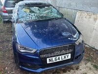 Used Audi A3 S-Line 2014 Blue Sedan