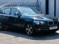 Used BMW 116 Sport Line 136 HP (100 kW) 2014 Black Hatchback